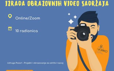 Radionica – izrada obrazovnih video sadržaja